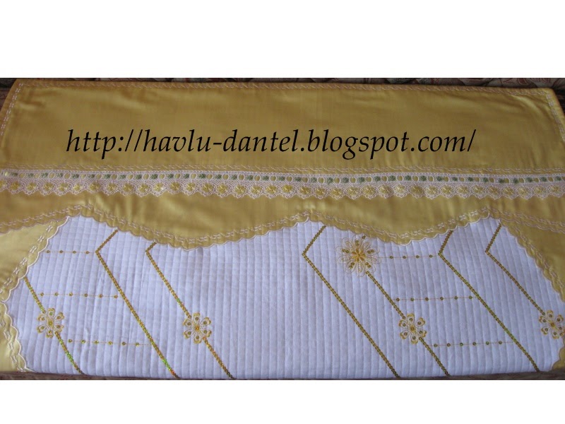 Bebek Pike Takımı PulluHavlu Dantel Örnekleri