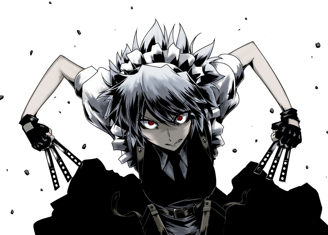 Konachan.com%2B-%2B86656%2Bgloves%2Bhellshock%2Bizayoi_sakuya%2Bknife%2Bmaid%2Bred_eyes%2Btouhou%2Bweapon%2Bwhite.jpg
