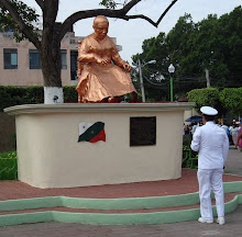 Escultura a Don Magdaleno Ocampo, en Iguala Gro.