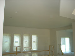Ceiling is painted