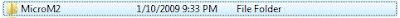 Windows Vista folder