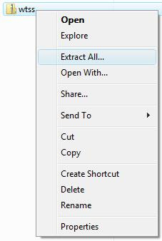 Extracting the game file