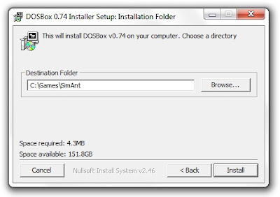 Installing Dosbox