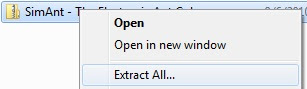 Extracting the game download