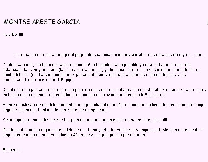 VUESTROS COMENTARIOS........