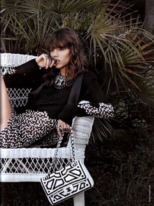 Chanel Spring Summer 2011 Ad Campaign First Look Danish beauty Freja Beha