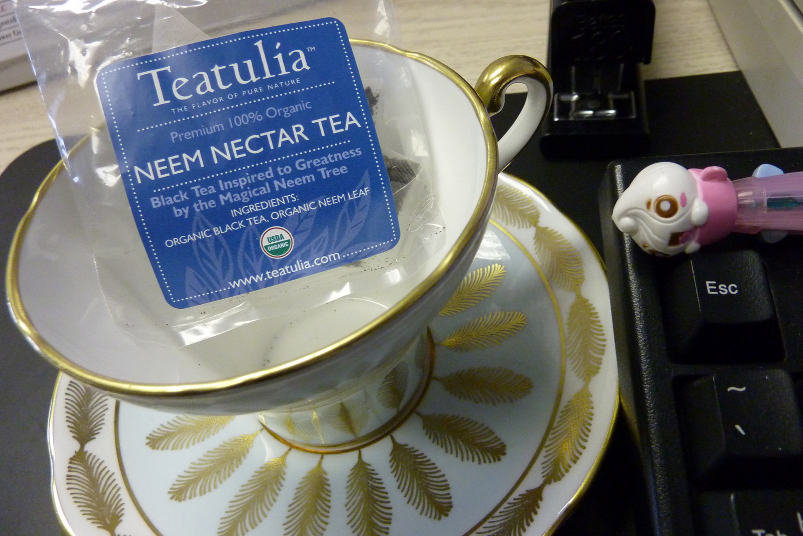 Lah Tea Dah Tea Tasting Notes Organic Neem Nectar Tea