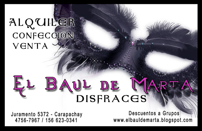Disfraces - El Baúl de Marta