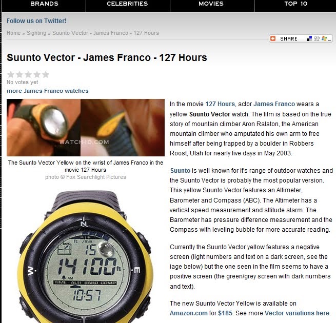 suunto vector light