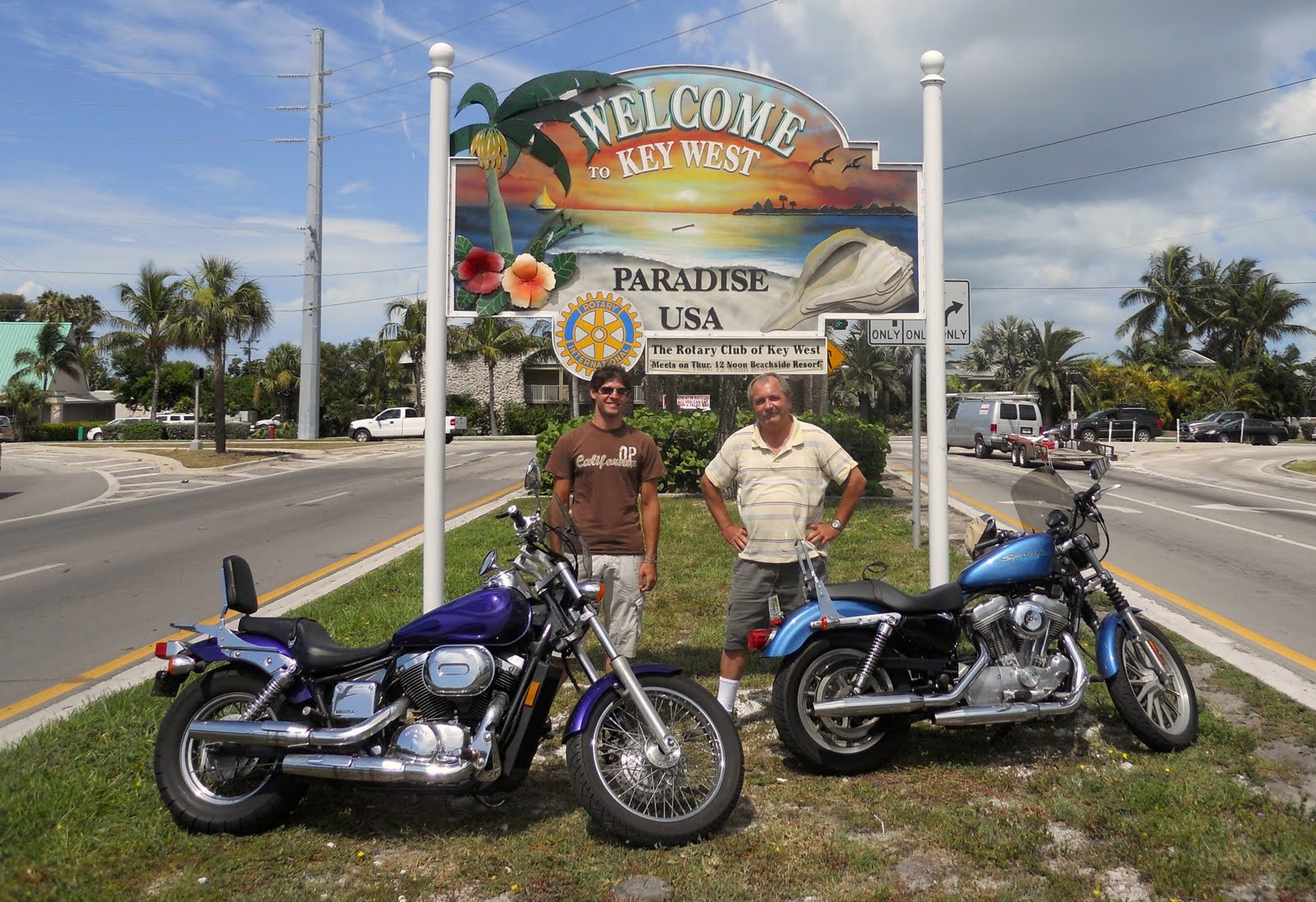 Bob Barbanes FLORIDA End To End On Motorcycle