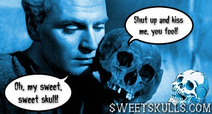 Hamlet Skull Drawing