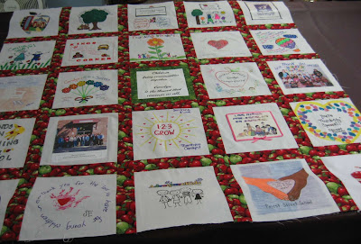 Apple Quilt Retirement Gift