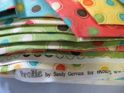 Frolic fabric for baby quilt