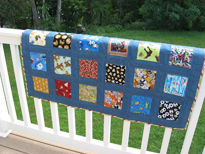 Boy's I Spy Quilt