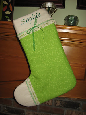 Sophie's New Christmas Stocking
