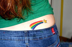tribal shooting star tattoo pics
