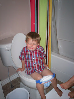 Ticklish Tangerine: Potty Training--Whoopie!! I'm a big boy now!