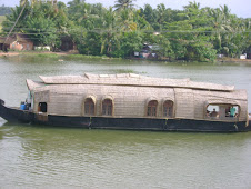 closer view of house boat