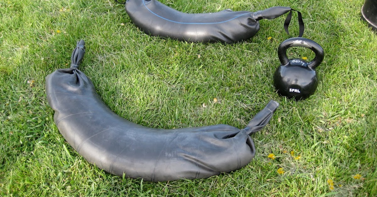 Trinity Training Group EQUIPMENT Rubber tire sandbags