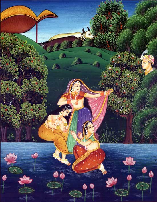 Rajput Paintings Siva Travelogue