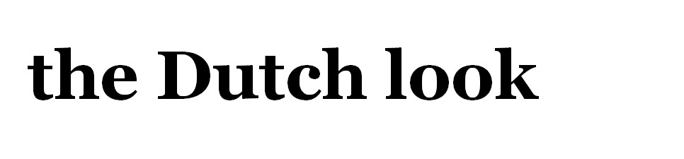 The Dutch look