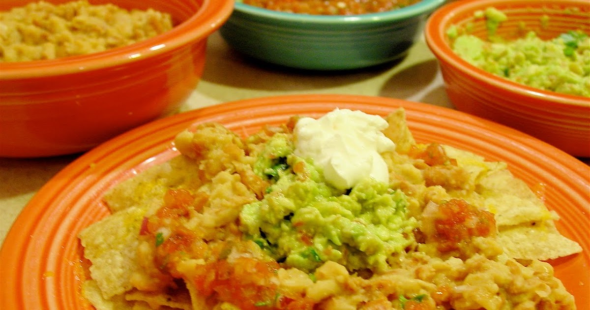 Bless Us O Lord... Pinto Bean and Cheese Nachos Low Fat