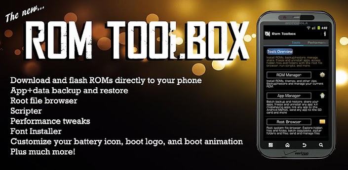 ROM Toolbox Pro v4.5.0 - (Android/Full)