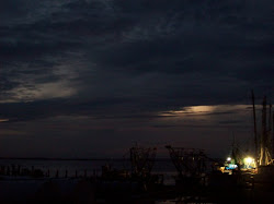 Boats At Night From My House