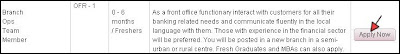 AXIS Bank Freshers Recruitment 2010 Application forms