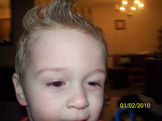 Aidan's mohawk