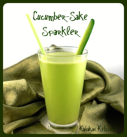 Kahakai Kitchen CucumberSake Sparkler A Refreshing & Fizzy "Simple