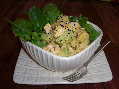 coronation chicken salad