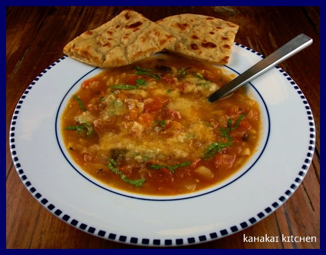 Kahakai Kitchen Greek Manestra (Tomato & Orzo Soup) for Souper (Soup