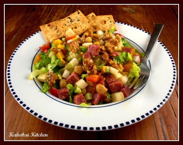 Kahakai Kitchen: Fall-Inspired Chop Salad with Maple-Mustard