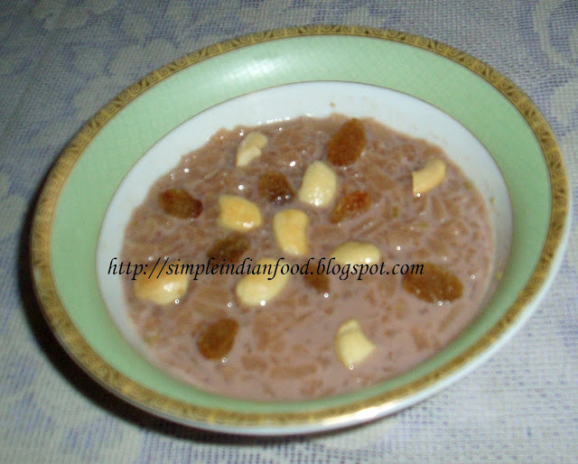 Chocolate Kheer