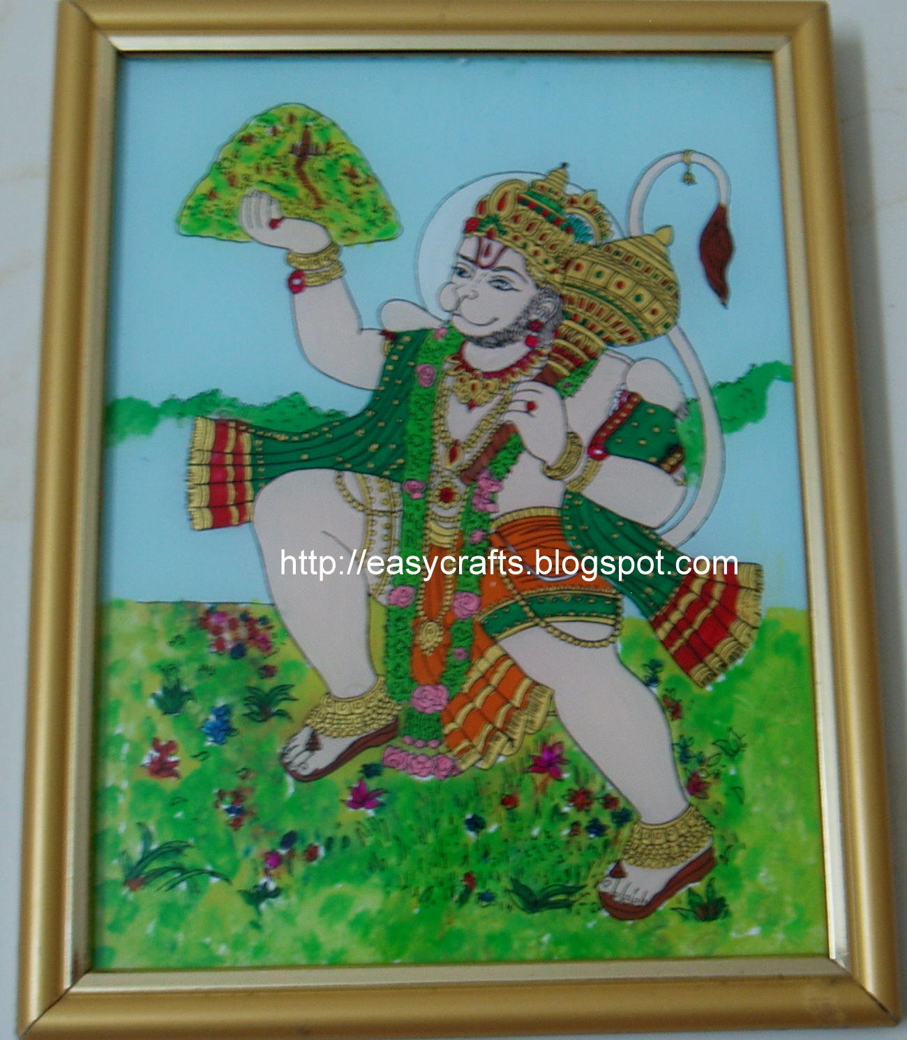 Indian Glass Painting