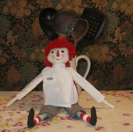 Chef Annie Sitting Down