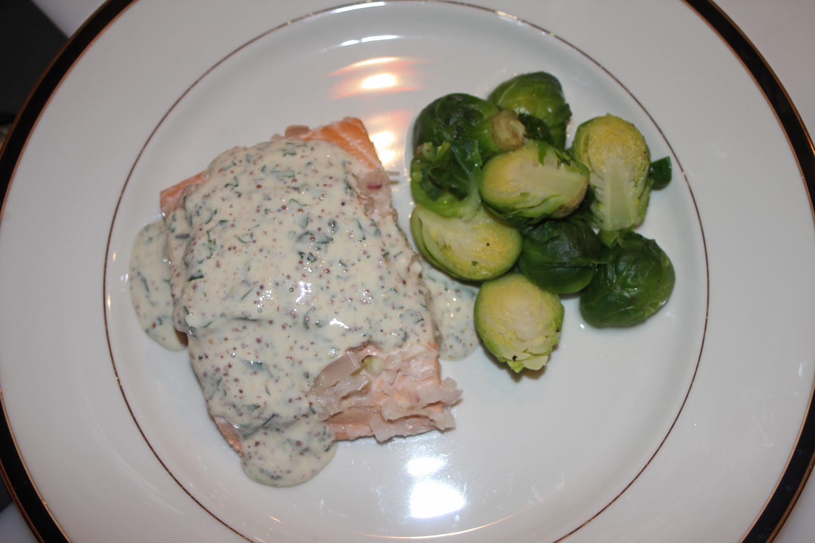 The Grub Files Cooking with Camissonia Shallot & Wine Poached Salmon