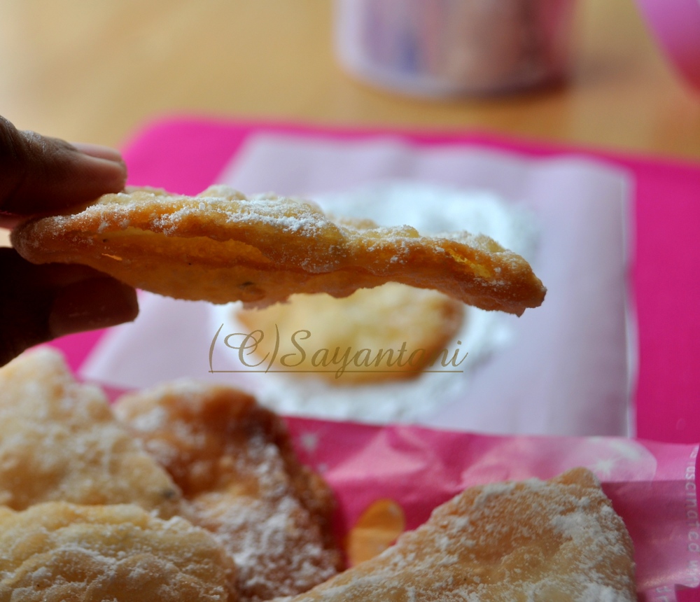 Jibe Gaja or Bengali Fried Pastry A Homemaker's Diary