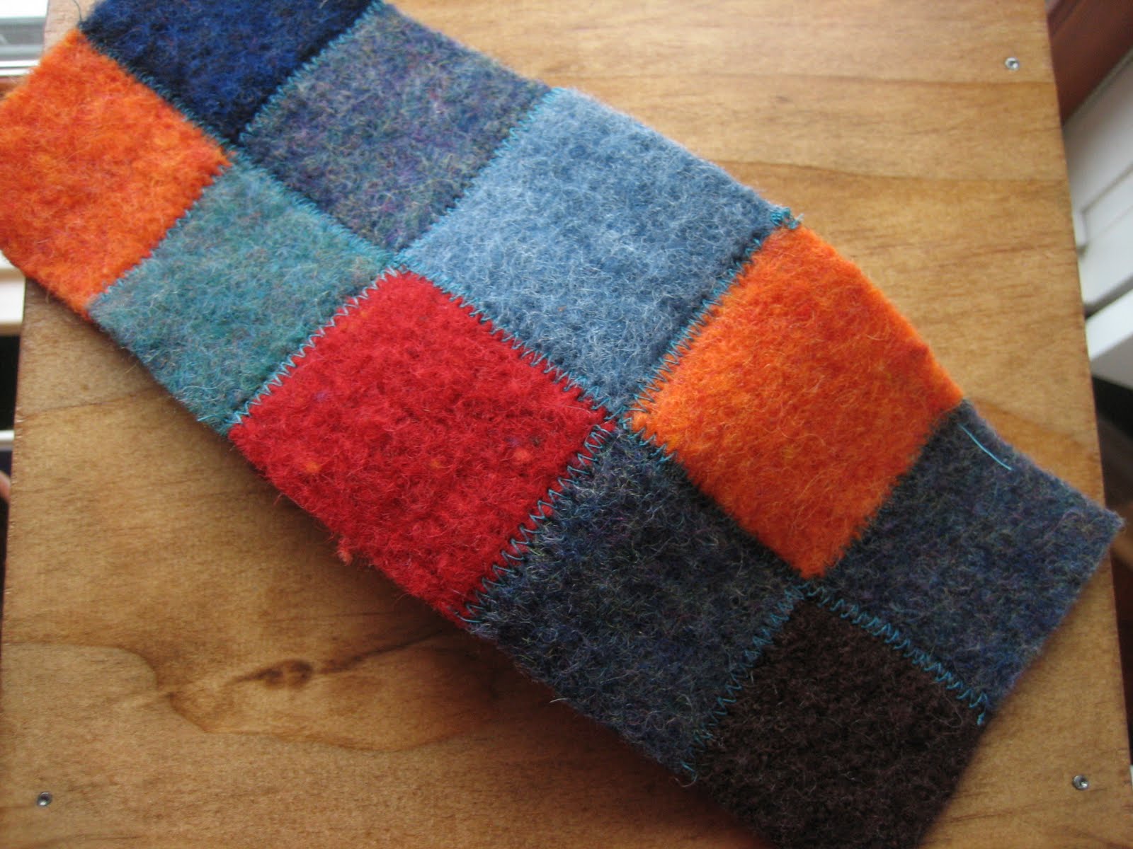 chicagowillie What's On The Table? Felted sweater blankets