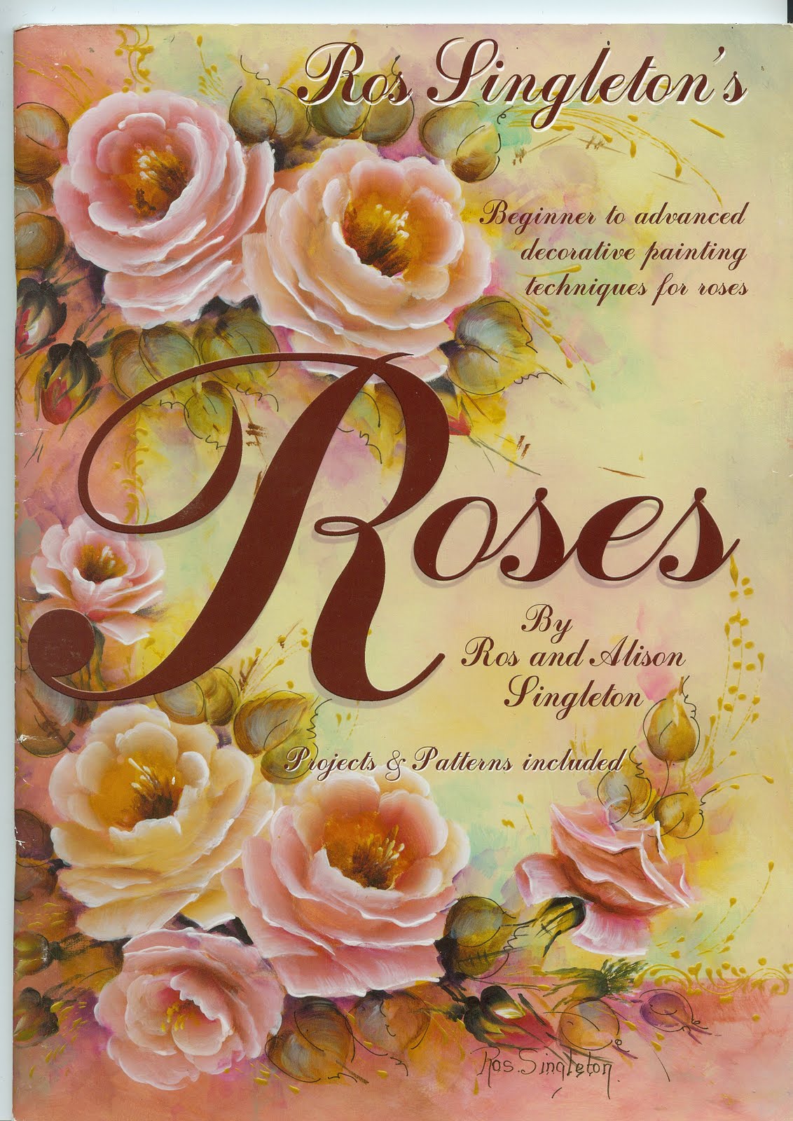 kzie's Decorative Crafts Roses Ros Singleton..Still Available