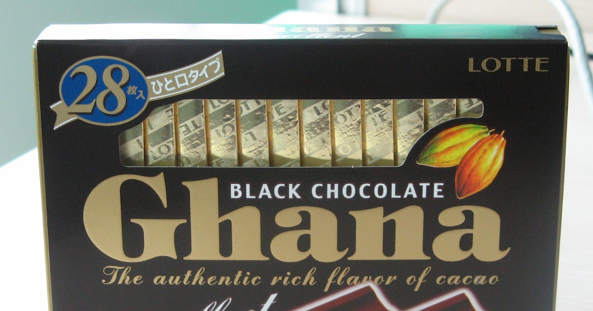 Indo Dreamin' Ghana Black Chocolate from Lotte