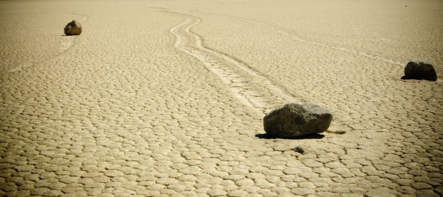 Sailing Stones, as pedras que andam Sailing Stones, as pedras que andam