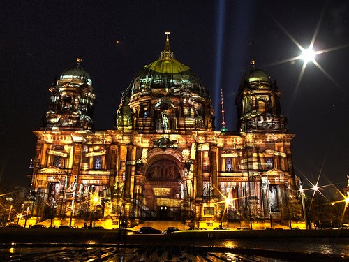 Festival das Luzes na Catedral de Berlim Festival das Luzes na Catedral de Berlim