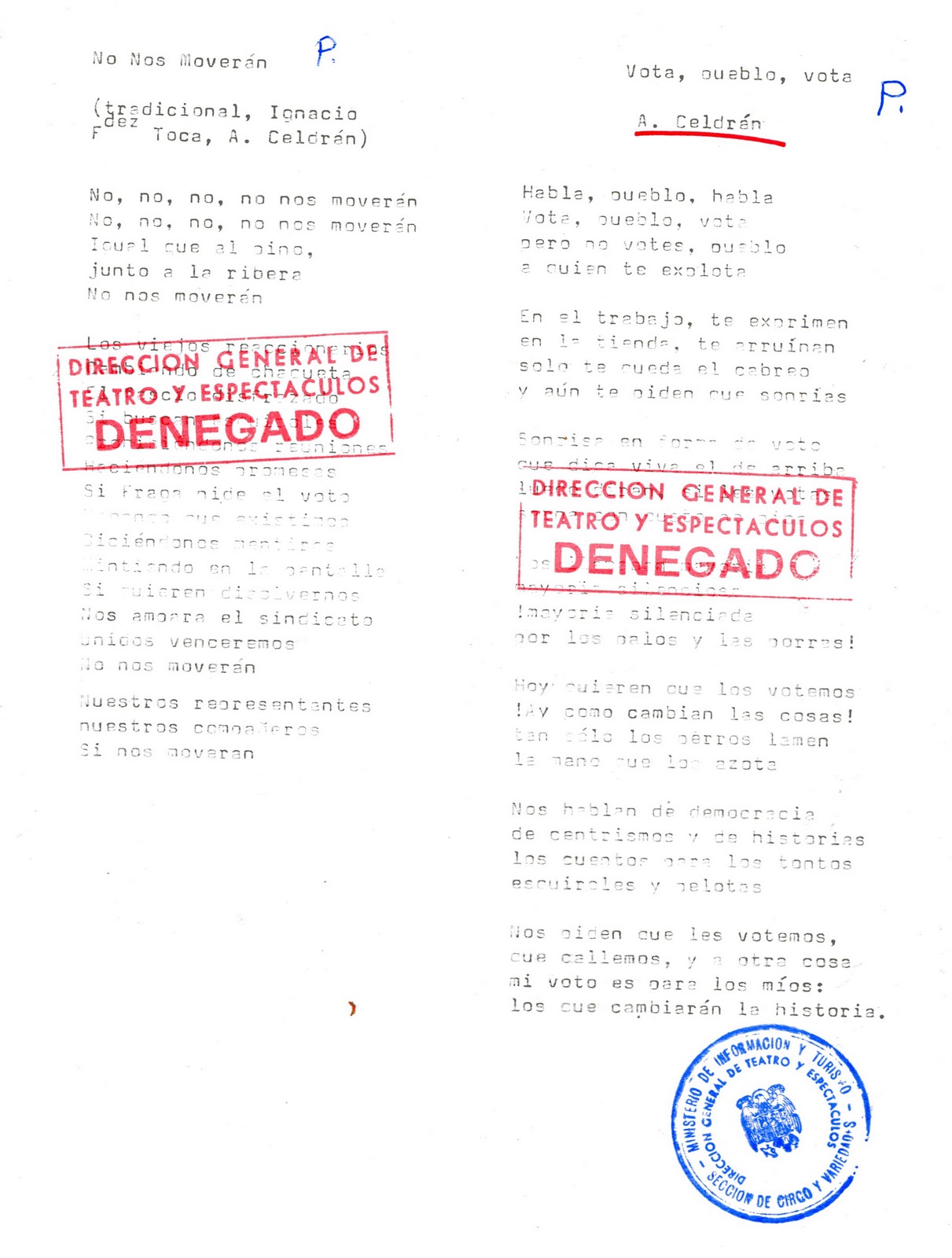 Adolfo Celdrán - ¡Que Pena! Adolfo Celdrán - ¡Que Pena!