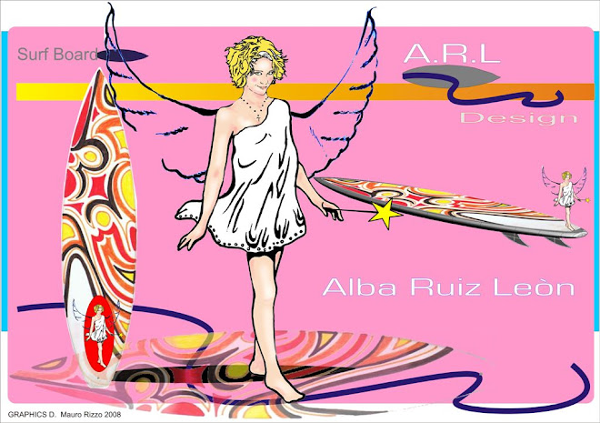 ALBA'S SURF BOARD GRAPHIC DESIGNS