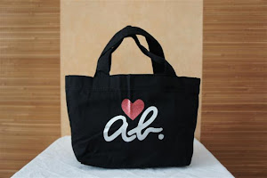 Agnes B bag with matching bag hanger