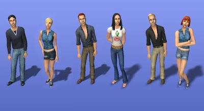 sims characters