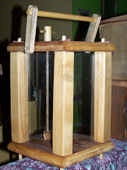 Handcrafted Wood Candle Lantern