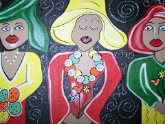 Springtime Bonnets Original Painting